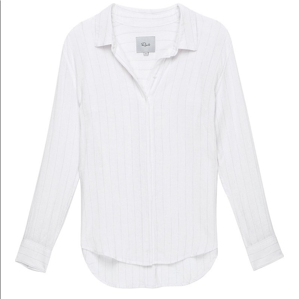 RAILS Sydney Button-Down in Lagos Stripe - Picture 4 of 6